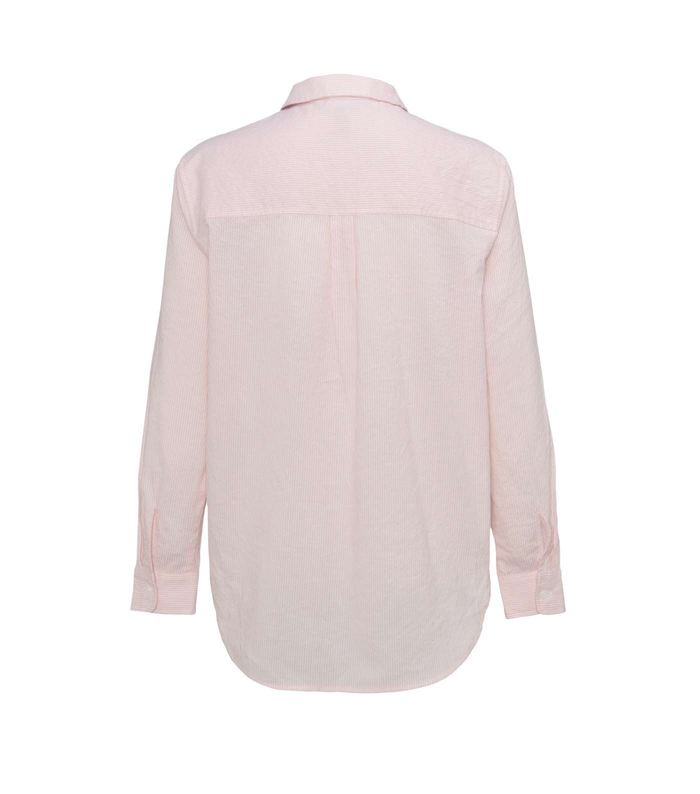 Pink Stripe Long Sleeve Shirt  Image 2