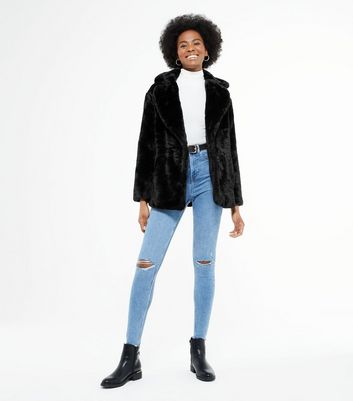 tall fur jacket