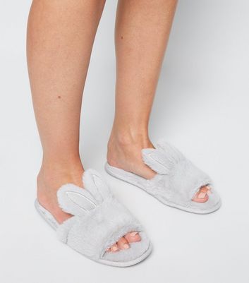 new look bunny slippers