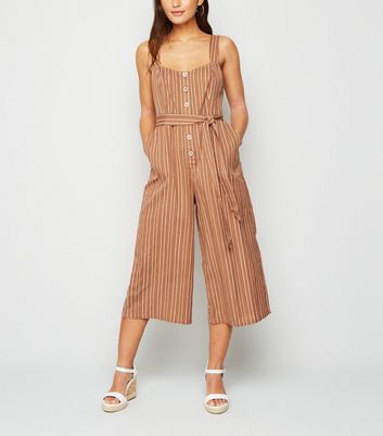 New look pinstripe sales jumpsuit