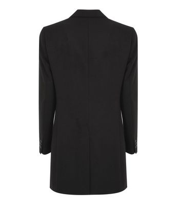 Image of Black Long Coat New Look