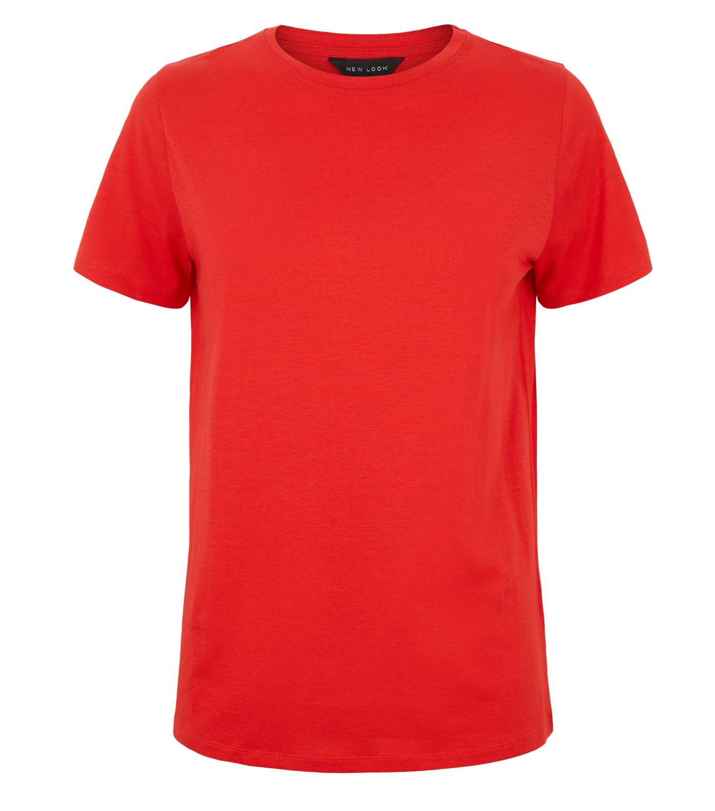 Red Short Sleeve Crew T-Shirt Image 4