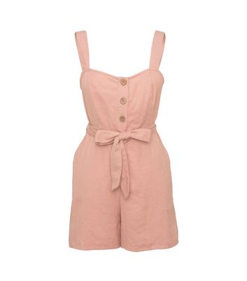 Dusty pink jumpsuit new look online