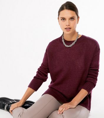 burgundy jumper womens