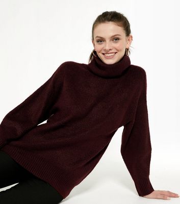 burgundy jumper womens