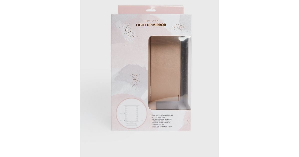 Rose Gold Light Up Vanity Mirror New Look - Rose Gold Mirror Vanity Tray Rose Gold Light Up Vanity Mirror New Look - Rose Gold Mirror Vanity Tray