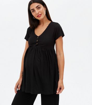 peplum nursing top