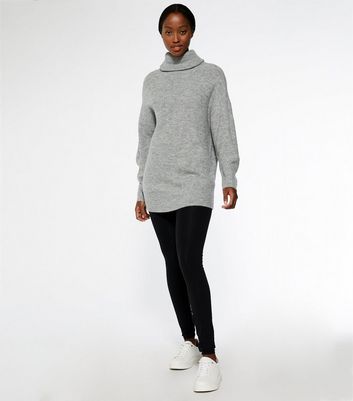 Tall Black Extra Long Leggings | New Look