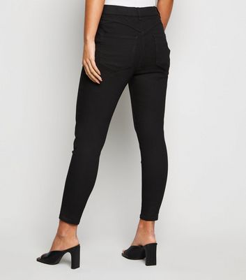 Jegging court noir sculptant et push-up 