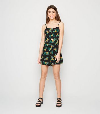 pineapple playsuit