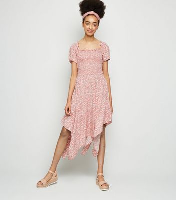 new look hanky hem dress