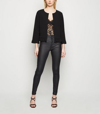 new look frill jacket