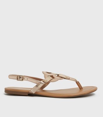 Metallic Leather Cross Weave Sandals Gold | Women's Shoes | Monsoon UK.