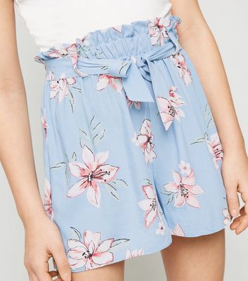 ladies floral shorts
