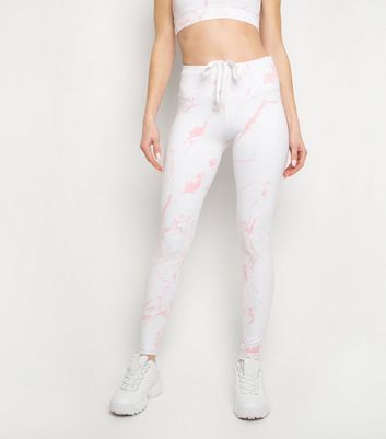 marble print workout leggings