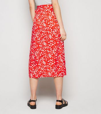 new look daisy midi skirt