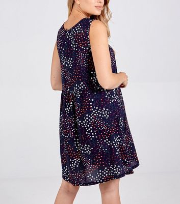 navy swing dresses