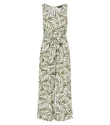 new look jumpsuit green