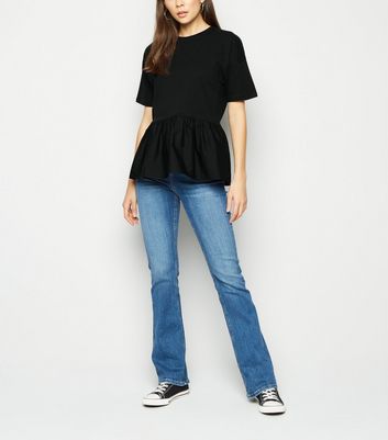 peplum t shirt tops