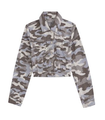 grey camo denim jacket