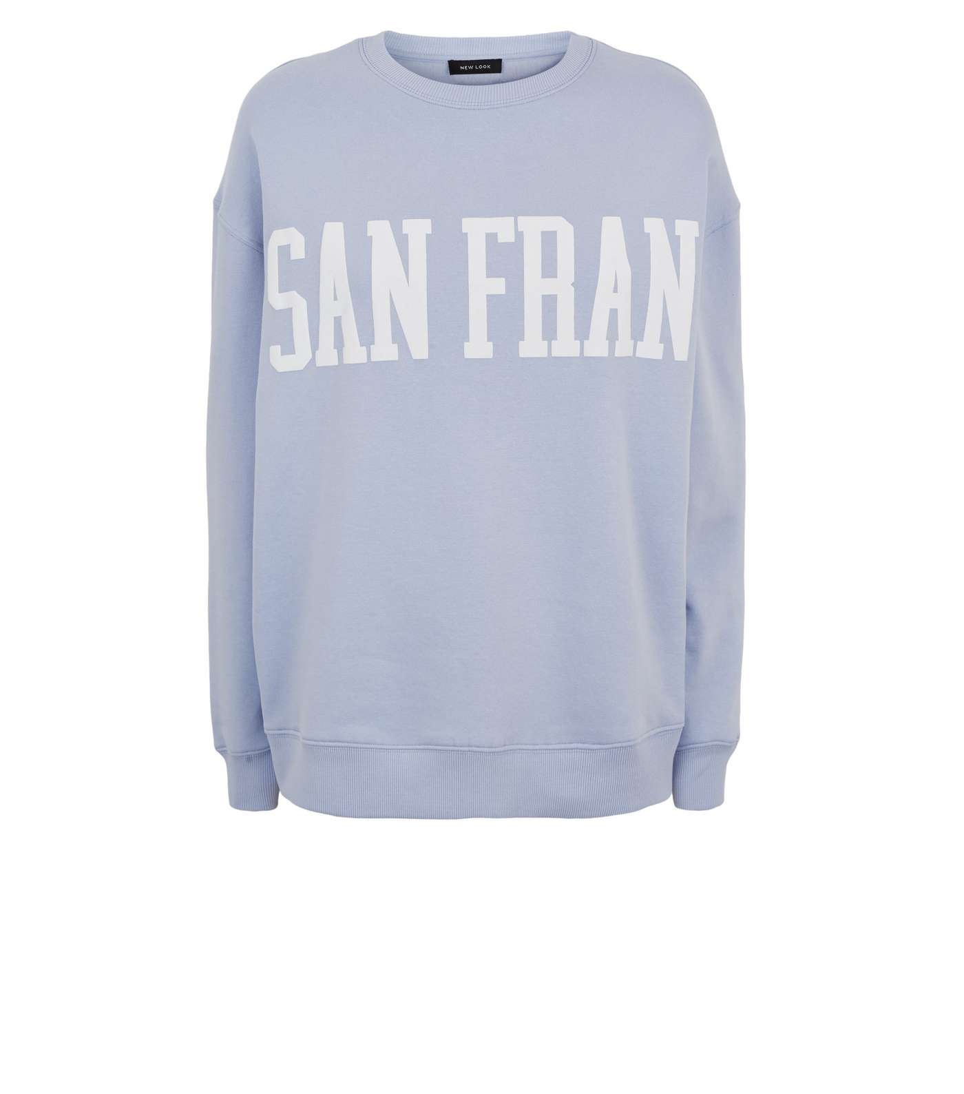 Pale Blue San Fran Logo Sweatshirt Image 4