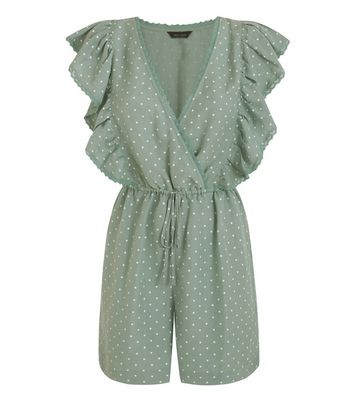 mint green playsuit