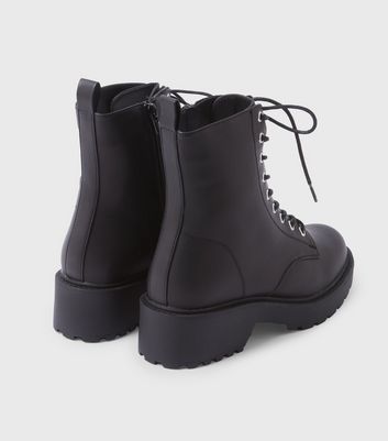 black platform booties chunky heel