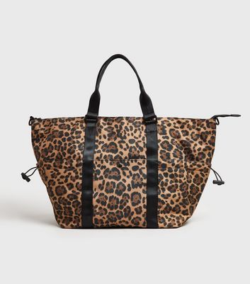 leopard print bag new look