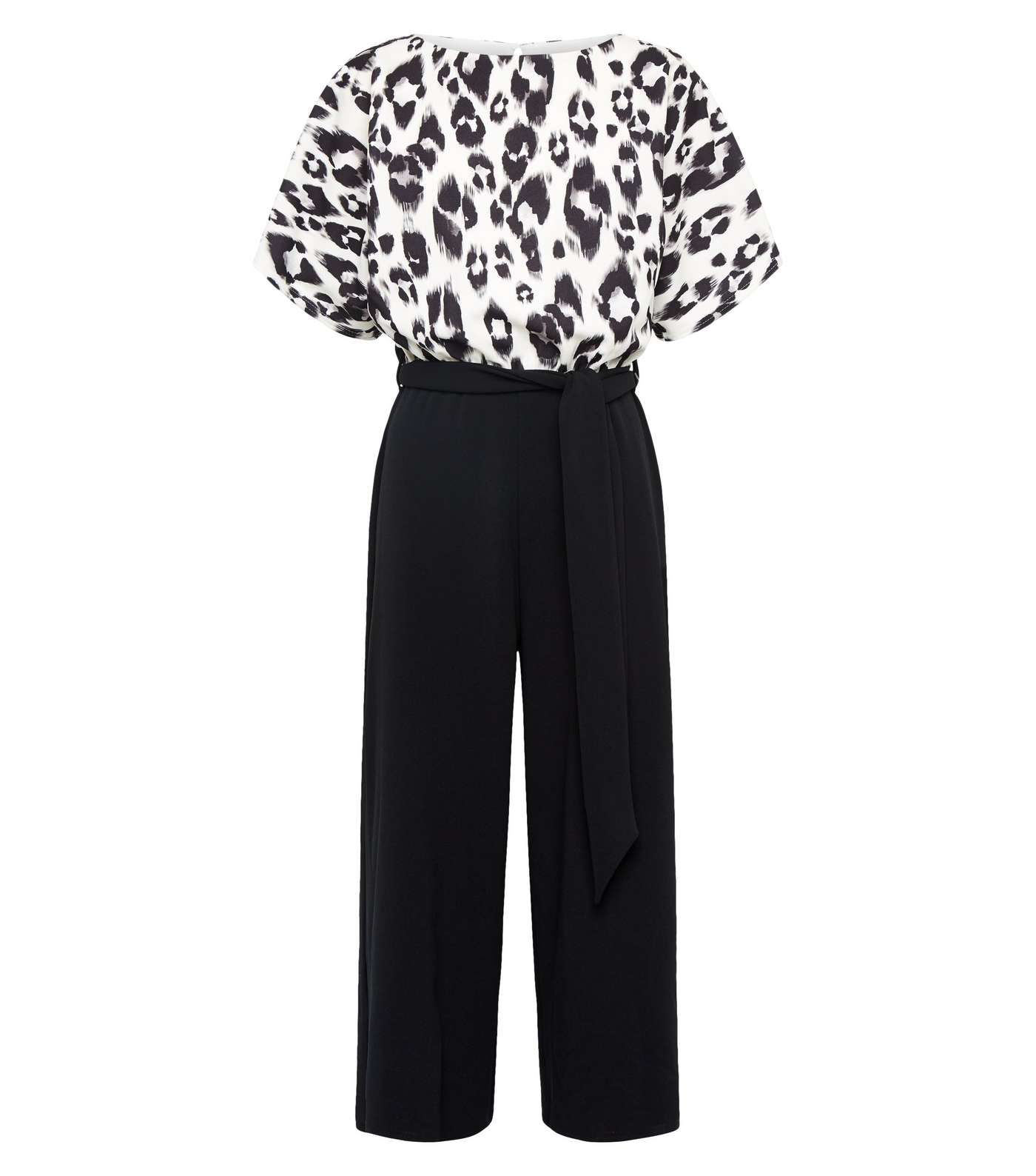 Off White Leopard 2 in 1 Batwing Jumpsuit  Image 2