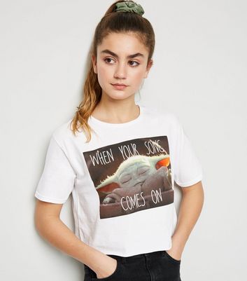 Baby yoda deals shirt girls