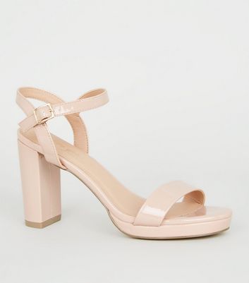 pale pink sandals