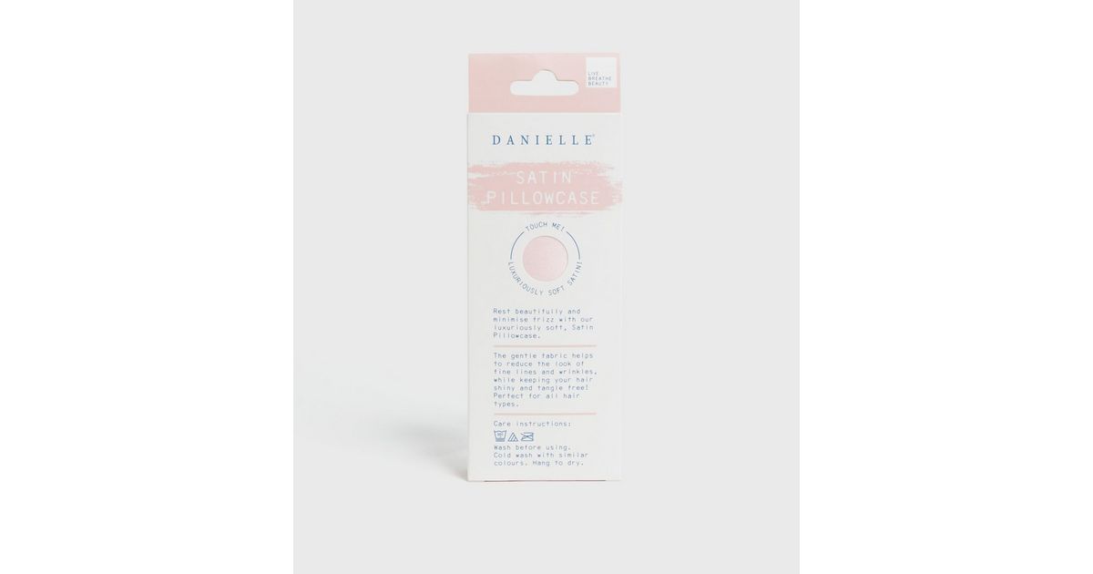 Pale Pink Satin Pillowcase New Look