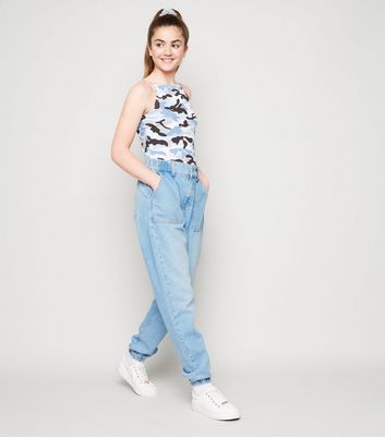 Girls jogger jeans hot sale