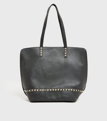 new look black tote bolsa