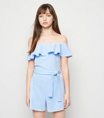 pale blue playsuit