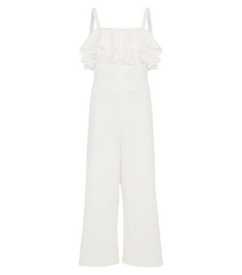 White best sale layered jumpsuit