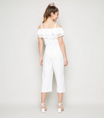 frill layered jumpsuit