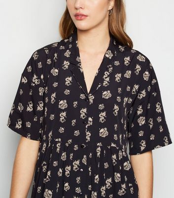 dragon print shirt