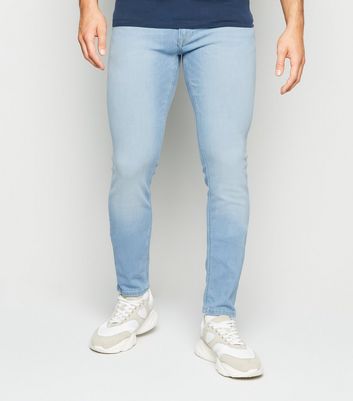 Jack \u0026 Jones Bright Blue Skinny Jeans 