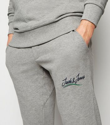 jack jones grey joggers
