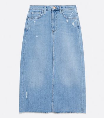 Midi jean skirt outlet vintage