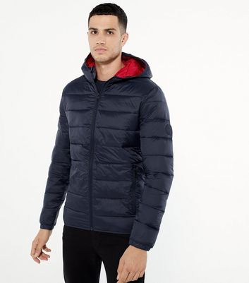 jack jones black puffer jacket