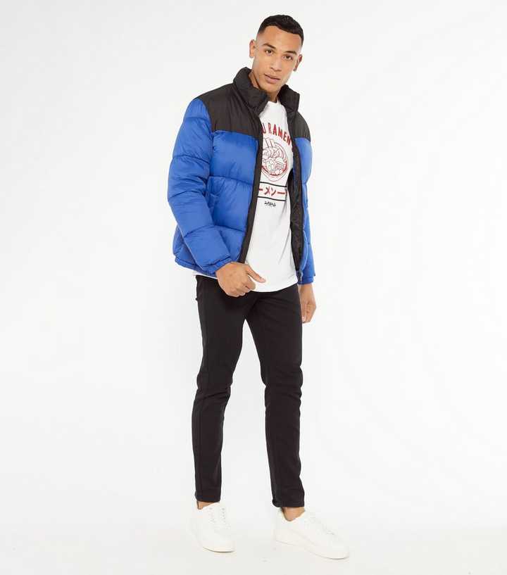 bright blue jacket mens