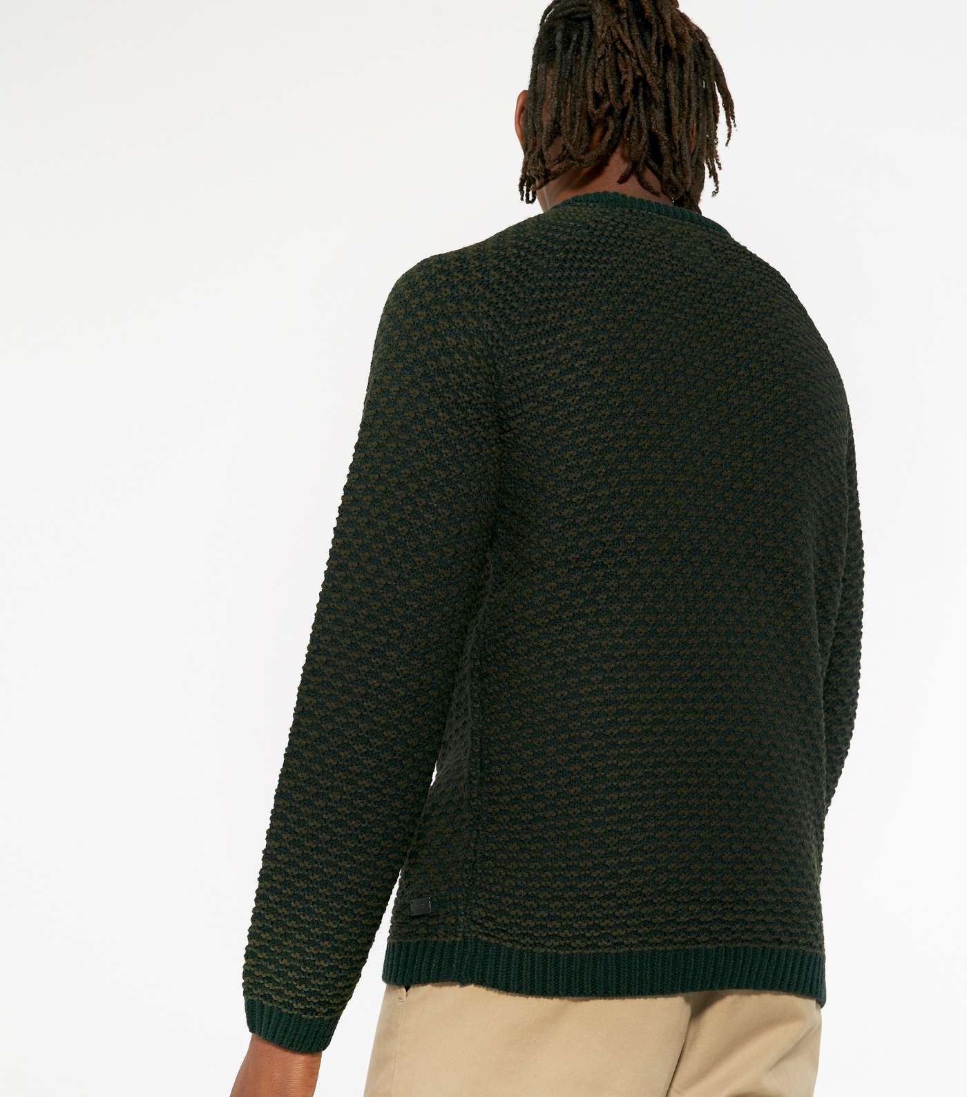 Only & Sons Grey Stitch Jumper  Image 4