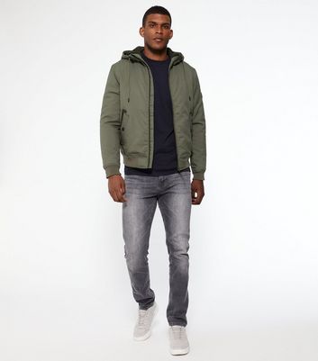 harrington jacket and hoodie