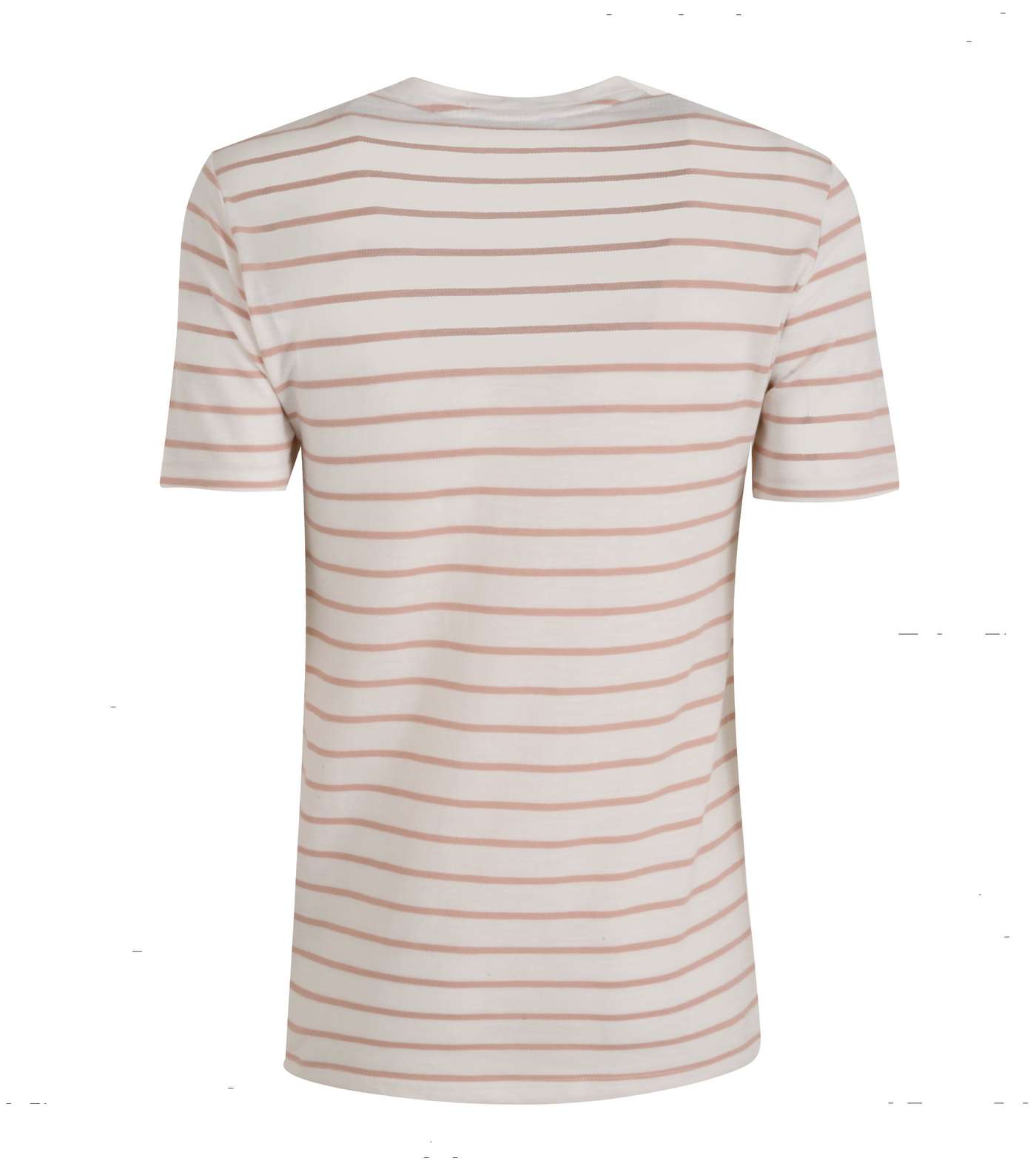 Only & Sons Grey Stripe Button Up T-Shirt Image 2