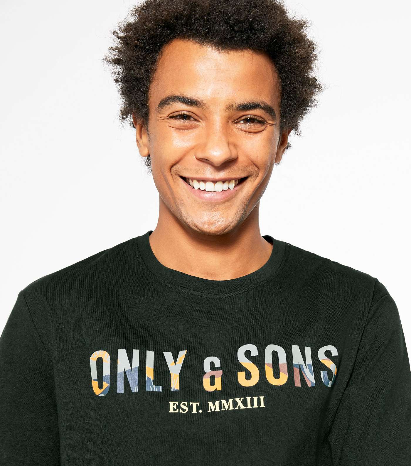 Only & Sons Black Logo T-Shirt Image 3