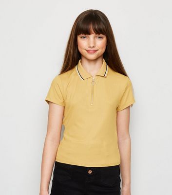 polo shirt women outfit