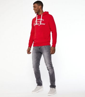 Red hoodies hot sale for men