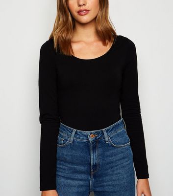 new look bodysuit long sleeve